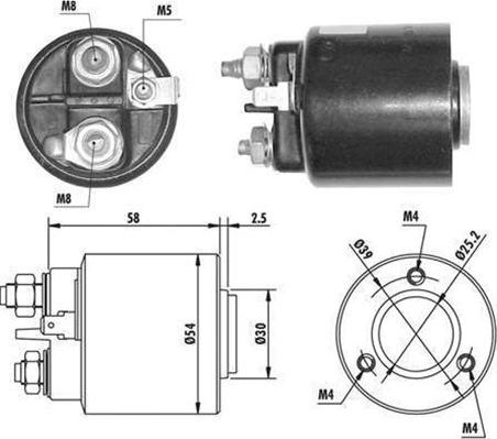 Magneti Marelli 940113050061 - Elektromagnetni Prekidač, starter www.molydon.hr