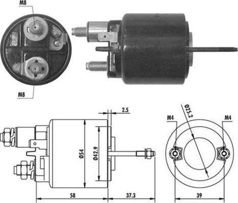 Magneti Marelli 940113050062 - Elektromagnetni Prekidač, starter www.molydon.hr