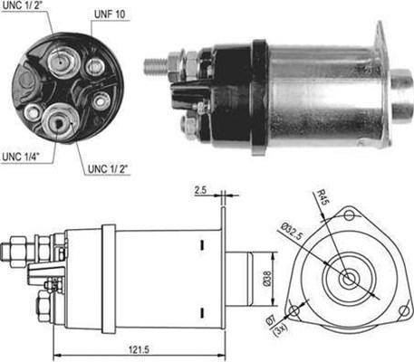 Magneti Marelli 940113050035 - Elektromagnetni Prekidač, starter www.molydon.hr