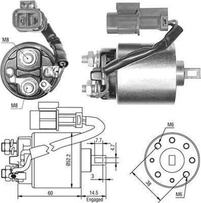 Magneti Marelli 940113050399 - Elektromagnetni Prekidač, starter www.molydon.hr