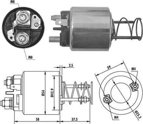 Magneti Marelli 940113050383 - Elektromagnetni Prekidač, starter www.molydon.hr