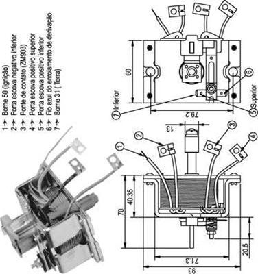 Magneti Marelli 940113050339 - Elektromagnetni Prekidač, starter www.molydon.hr