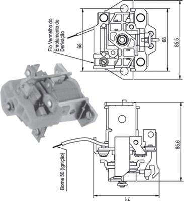 Magneti Marelli 940113050336 - Elektromagnetni Prekidač, starter www.molydon.hr