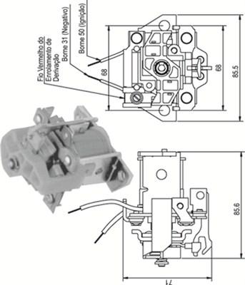 Magneti Marelli 940113050338 - Elektromagnetni Prekidač, starter www.molydon.hr