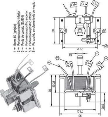 Magneti Marelli 940113050337 - Elektromagnetni Prekidač, starter www.molydon.hr