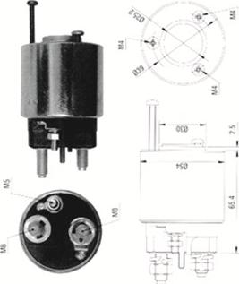 Magneti Marelli 940113050372 - Elektromagnetni Prekidač, starter www.molydon.hr