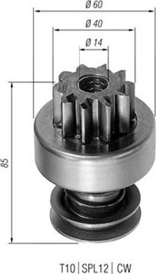 Magneti Marelli 940113020412 - Pogonski Zupčanik, starter www.molydon.hr