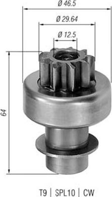 Magneti Marelli 940113020043 - Pogonski Zupčanik, starter www.molydon.hr