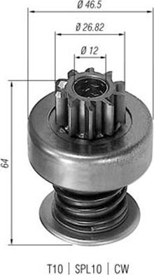 Magneti Marelli 940113020055 - Pogonski Zupčanik, starter www.molydon.hr