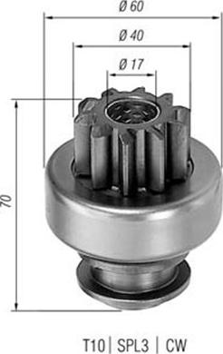 Magneti Marelli 940113020012 - Pogonski Zupčanik, starter www.molydon.hr