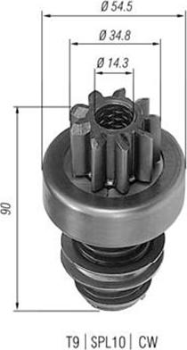 Magneti Marelli 940113020084 - Pogonski Zupčanik, starter www.molydon.hr