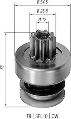 Magneti Marelli 940113020085 - Pogonski Zupčanik, starter www.molydon.hr