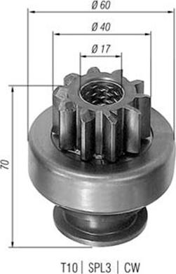 Magneti Marelli 940113020087 - Pogonski Zupčanik, starter www.molydon.hr