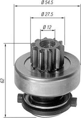 Magneti Marelli 940113020193 - Pogonski Zupčanik, starter www.molydon.hr