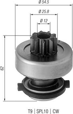 Magneti Marelli 940113020192 - Pogonski Zupčanik, starter www.molydon.hr