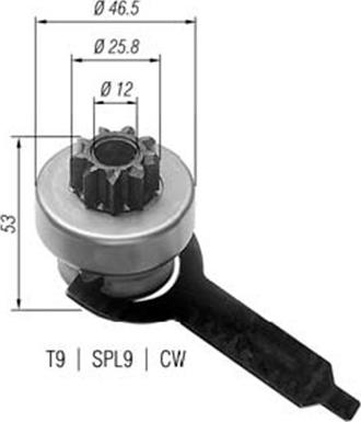 Magneti Marelli 940113020168 - Pogonski Zupčanik, starter www.molydon.hr