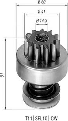 Magneti Marelli 940113020108 - Pogonski Zupčanik, starter www.molydon.hr