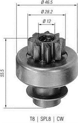 Magneti Marelli 940113020130 - Pogonski Zupčanik, starter www.molydon.hr