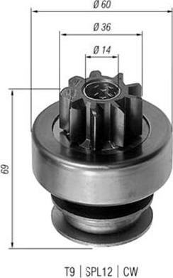 Magneti Marelli 940113020128 - Pogonski Zupčanik, starter www.molydon.hr