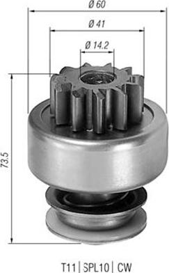 Magneti Marelli 940113020127 - Pogonski Zupčanik, starter www.molydon.hr