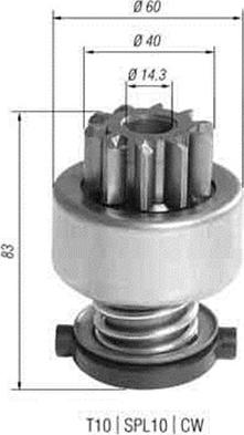 Magneti Marelli 940113020393 - Pogonski Zupčanik, starter www.molydon.hr