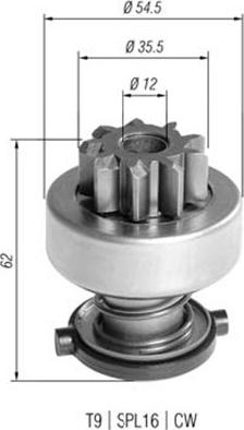 Magneti Marelli 940113020392 - Pogonski Zupčanik, starter www.molydon.hr