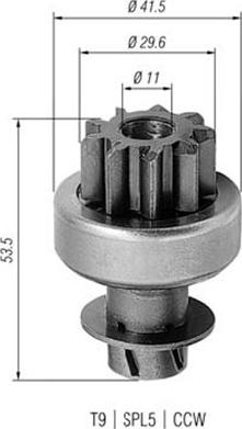 Magneti Marelli 940113020315 - Pogonski Zupčanik, starter www.molydon.hr