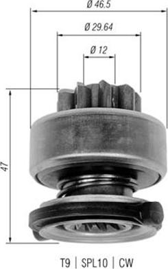 Magneti Marelli 940113020335 - Pogonski Zupčanik, starter www.molydon.hr