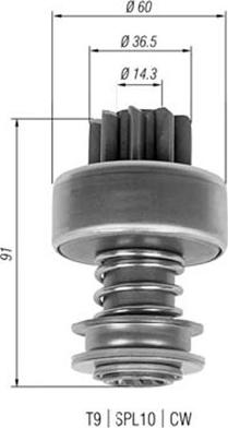 Magneti Marelli 940113020326 - Pogonski Zupčanik, starter www.molydon.hr