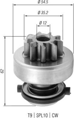 Magneti Marelli 940113020375 - Pogonski Zupčanik, starter www.molydon.hr