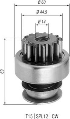 Magneti Marelli 940113020246 - Pogonski Zupčanik, starter www.molydon.hr