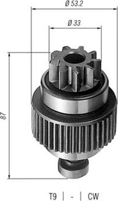 Magneti Marelli 940113020250 - Pogonski Zupčanik, starter www.molydon.hr