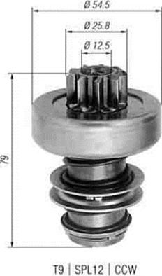 Magneti Marelli 940113020269 - Pogonski Zupčanik, starter www.molydon.hr