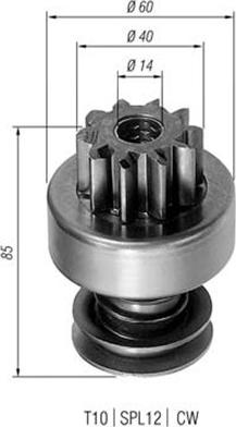 Magneti Marelli 940113020205 - Pogonski Zupčanik, starter www.molydon.hr