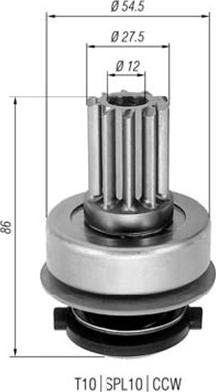 Magneti Marelli 940113020274 - Pogonski Zupčanik, starter www.molydon.hr