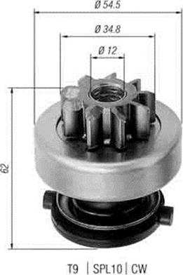 Magneti Marelli 940113020271 - Pogonski Zupčanik, starter www.molydon.hr