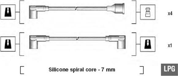 Magneti Marelli 941095410587 - Set kablova za paljenje www.molydon.hr