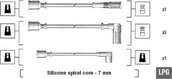 Magneti Marelli 941095620602 - Set kablova za paljenje www.molydon.hr