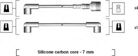 Magneti Marelli 941044060500 - Set kablova za paljenje www.molydon.hr