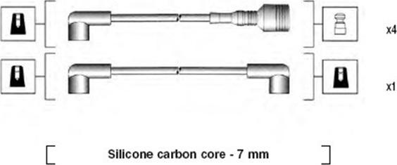 Magneti Marelli 941044140503 - Set kablova za paljenje www.molydon.hr