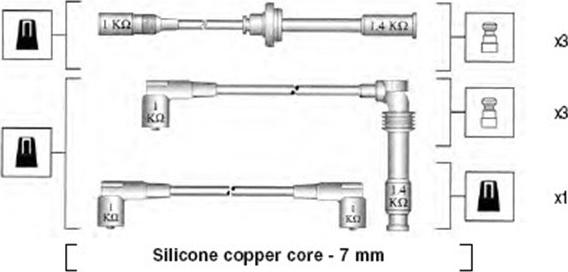 Magneti Marelli 941045390524 - Set kablova za paljenje www.molydon.hr