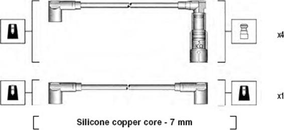 Magneti Marelli 941045200508 - Set kablova za paljenje www.molydon.hr