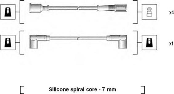 Magneti Marelli 941065040540 - Set kablova za paljenje www.molydon.hr