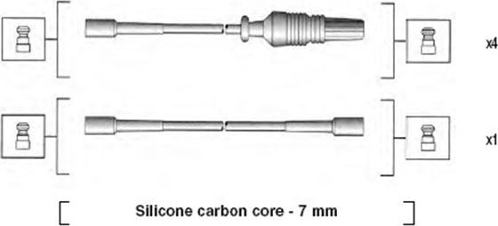 Magneti Marelli 941085140566 - Set kablova za paljenje www.molydon.hr