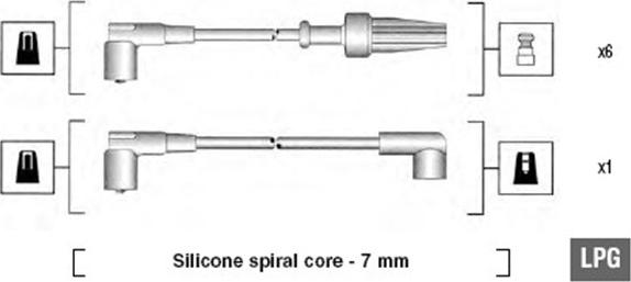 Magneti Marelli 941085210571 - Set kablova za paljenje www.molydon.hr