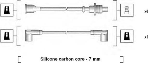 Magneti Marelli 941085230573 - Set kablova za paljenje www.molydon.hr