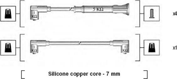 Magneti Marelli 941075270562 - Set kablova za paljenje www.molydon.hr