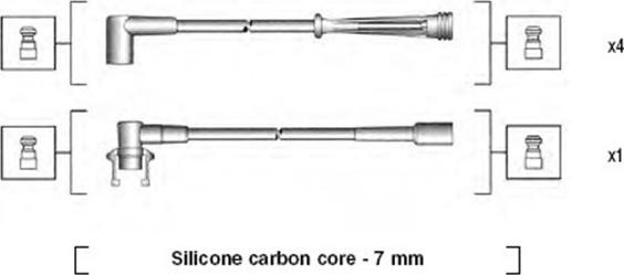 Magneti Marelli 941145130710 - Set kablova za paljenje www.molydon.hr