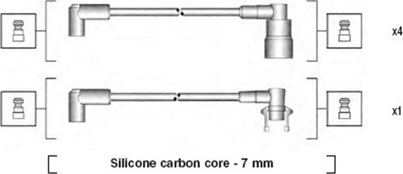 Magneti Marelli 941145340731 - Set kablova za paljenje www.molydon.hr