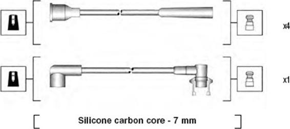 Magneti Marelli 941145360733 - Set kablova za paljenje www.molydon.hr